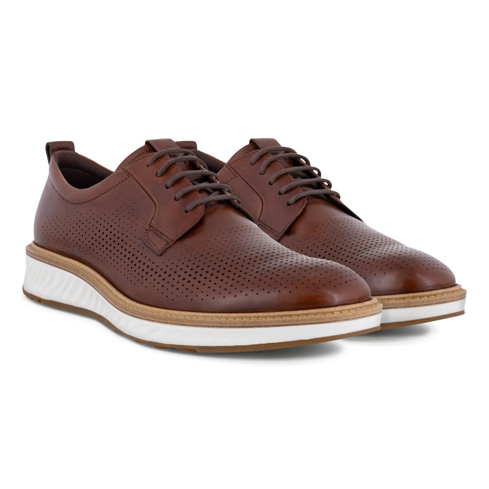 Zapatos Derby Hombre - ECCO St.1 Hybrid 5-Eyelet - Marrom - XEC897352